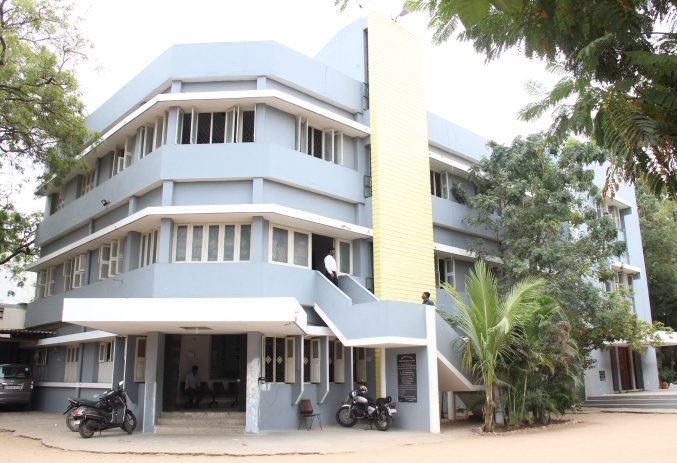 The academic block on the Kalavasal campus, Madurai